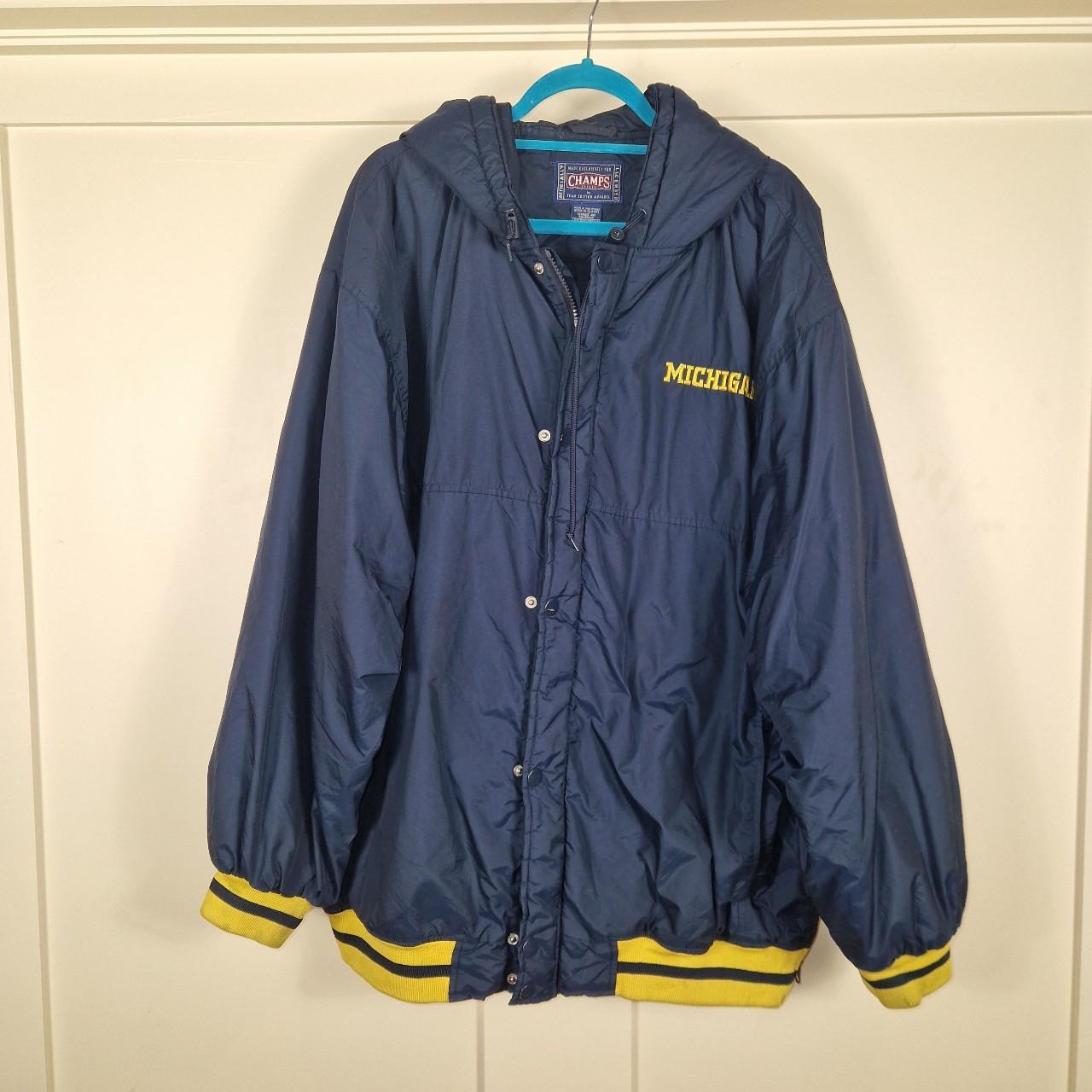 Michigan State puffer jacket