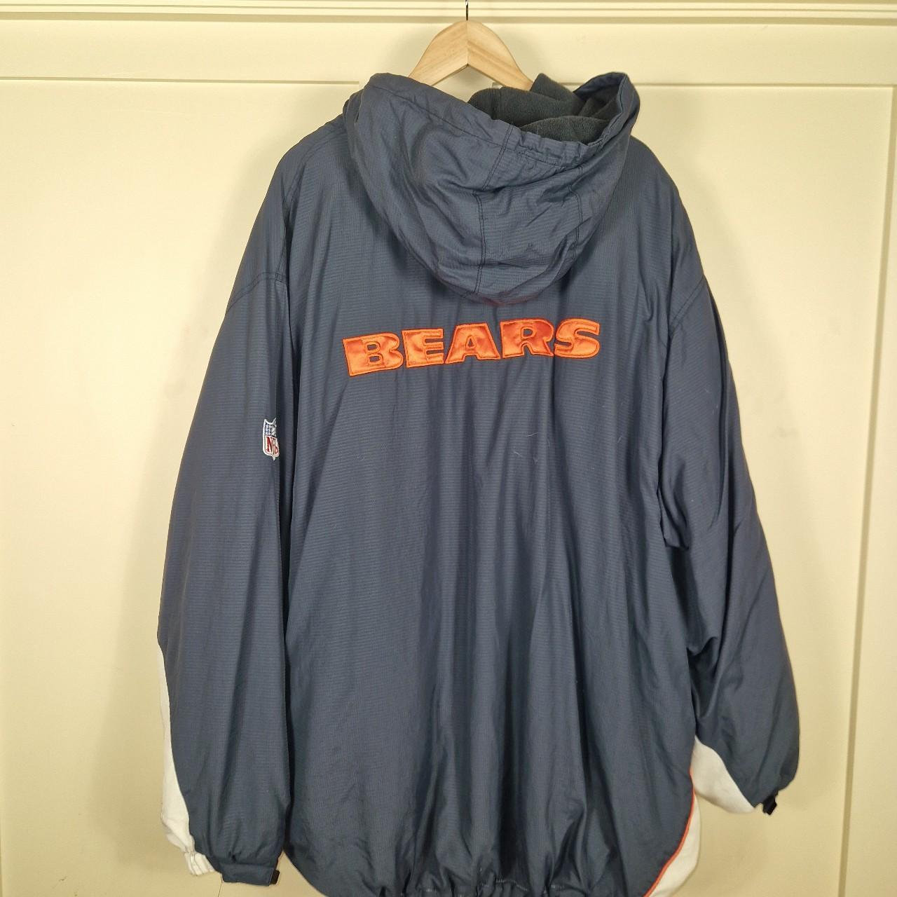 Reebok Chicago Bears pullover puffer jacket
