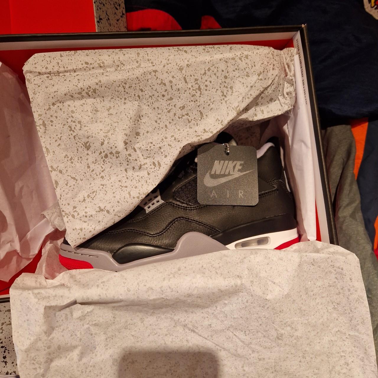 Jordan 4 Bred reimagined size 6.5 UK