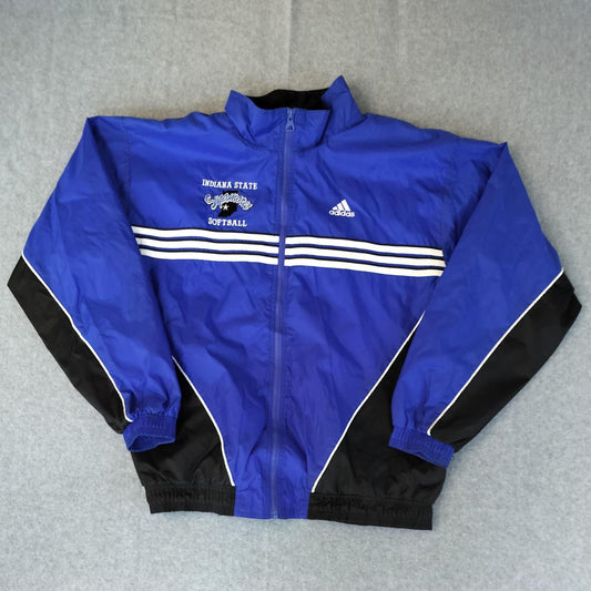 Adidas track jacket LARGE