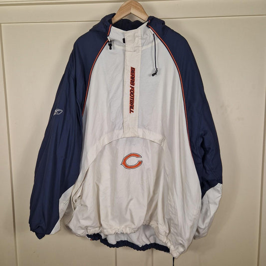 Reebok Chicago Bears pullover puffer jacket