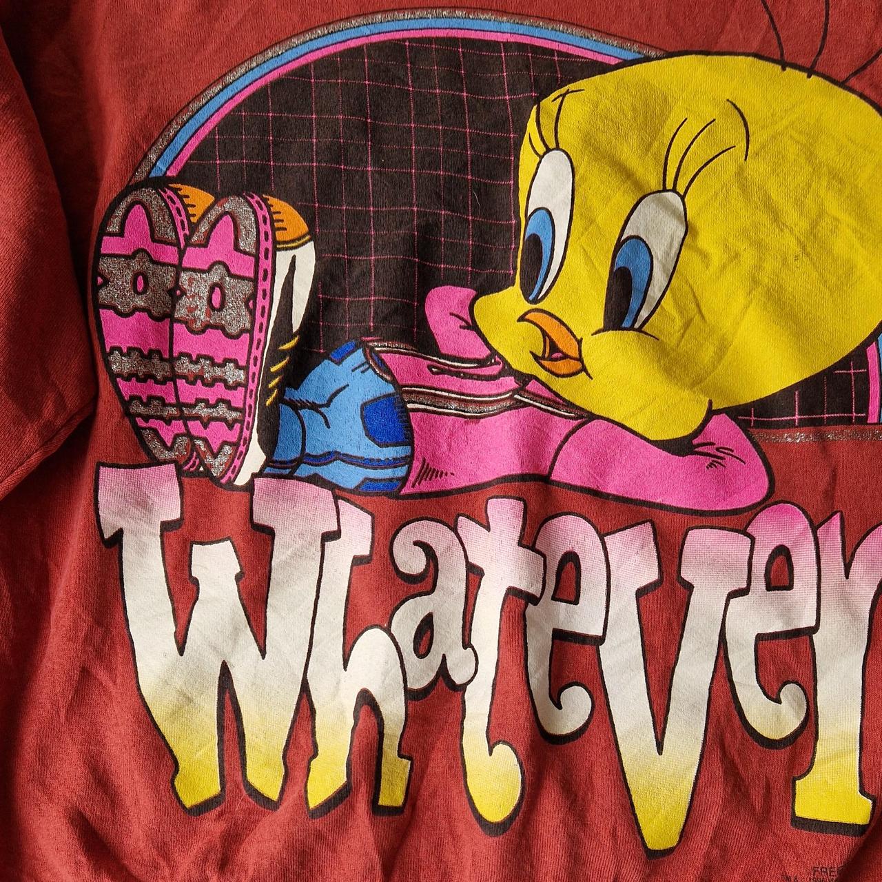 Disney Tweetie bird spellout sweatshirt Large